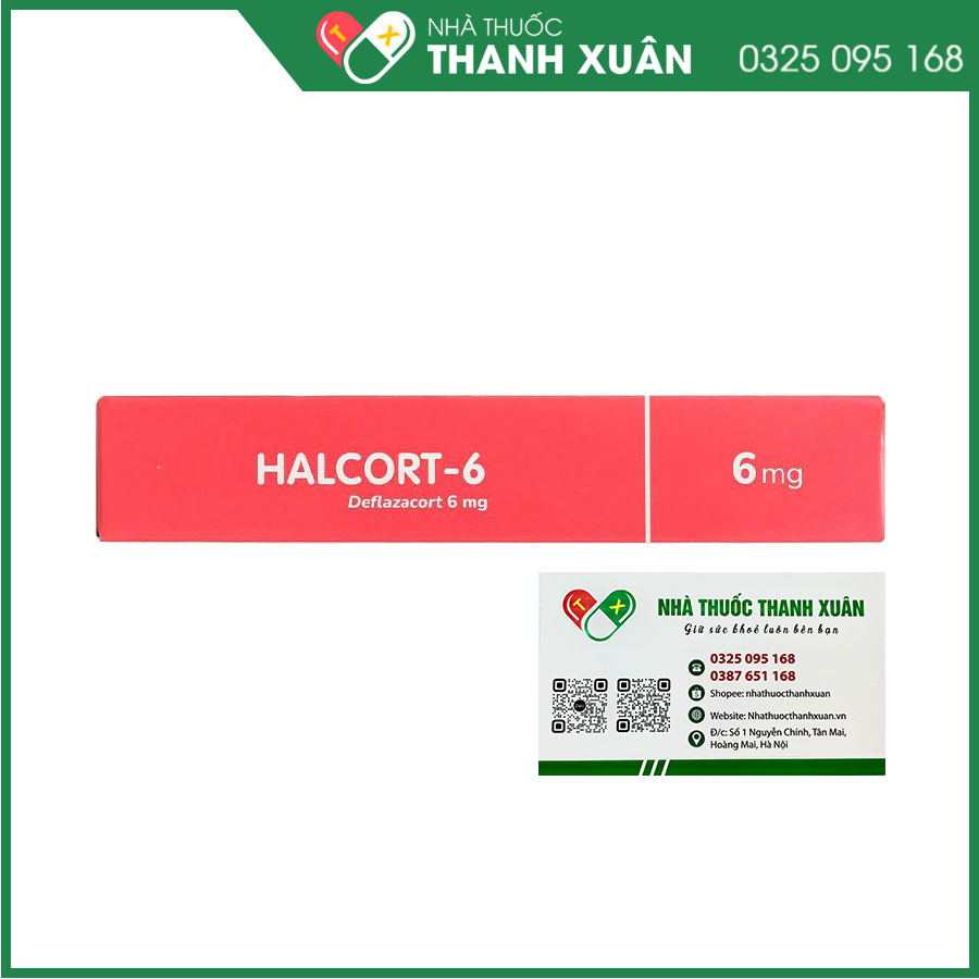 Halcort-6 thuốc chống viêm và ức chế miễn dịch